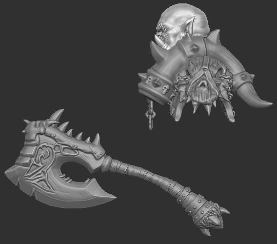 Garrosh Head Only