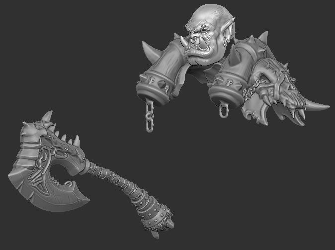 Garrosh Head Only