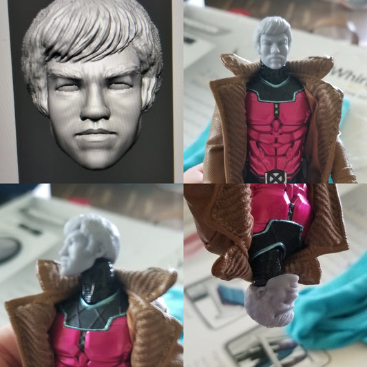 Martial Artist Bruce Lee Unpainted