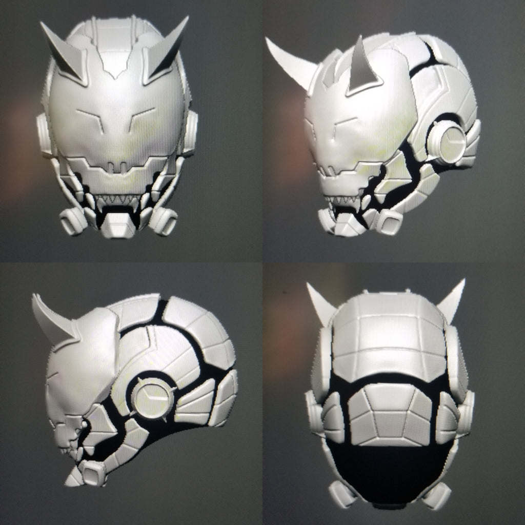 XEnO Head with Faceplate Unpainted