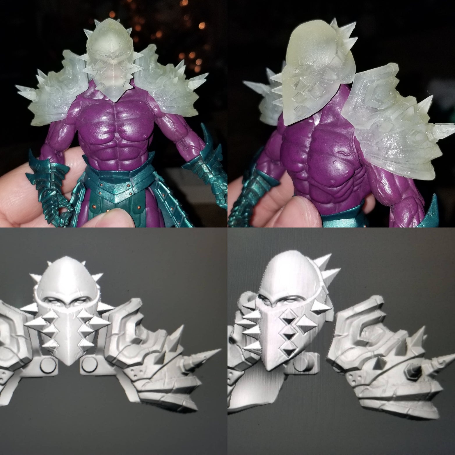 Onslaught Armor Set - Unpainted