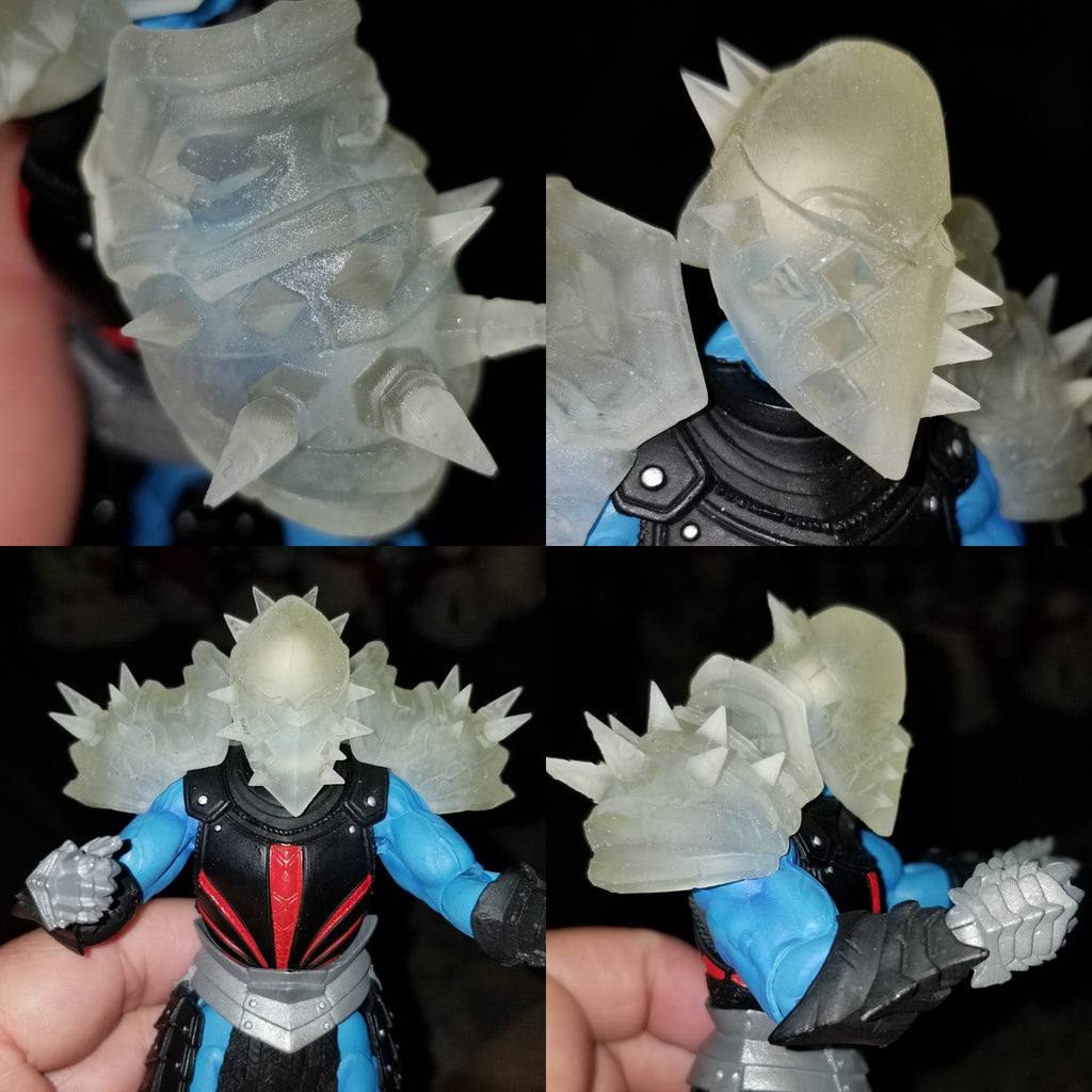 Onslaught Pauldrons WoW - Unpainted