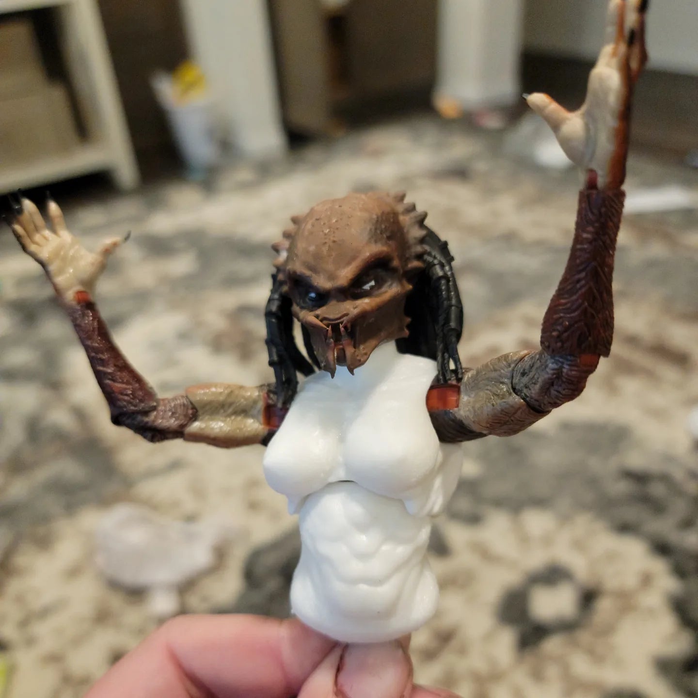 Female discount predator figure