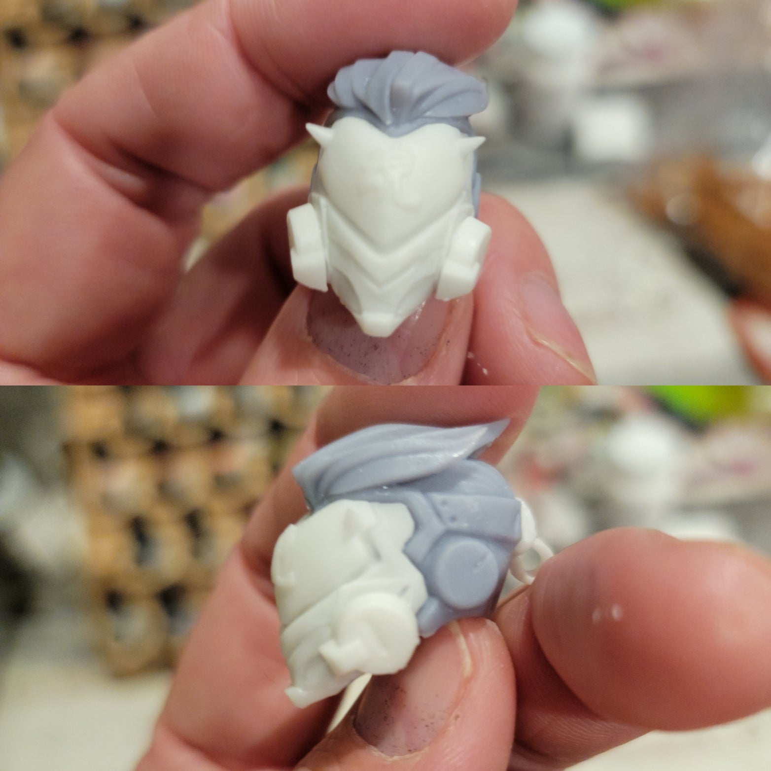 Genjuru Head with Hair