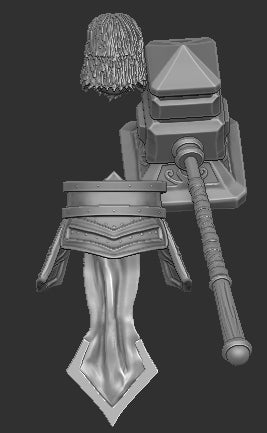 Rugged Paladin Head Only