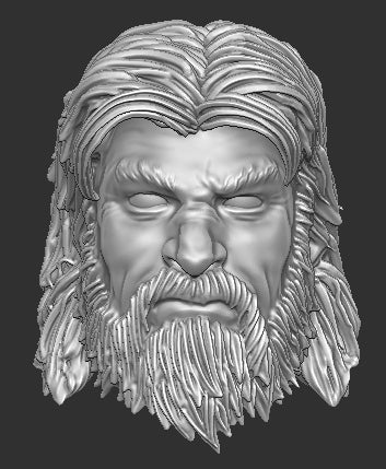 Rugged Paladin Head Only