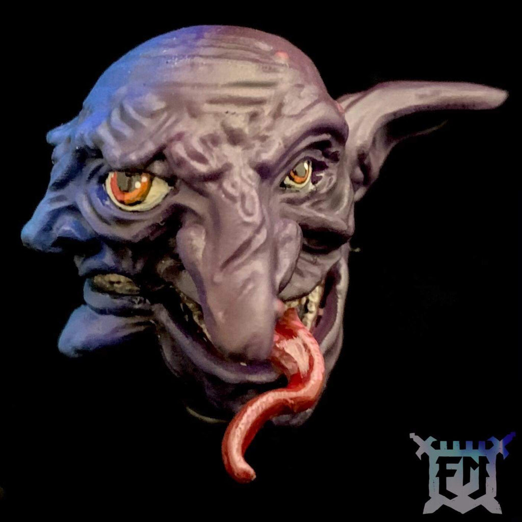 Chag & Chog Goblin Head Unpainted