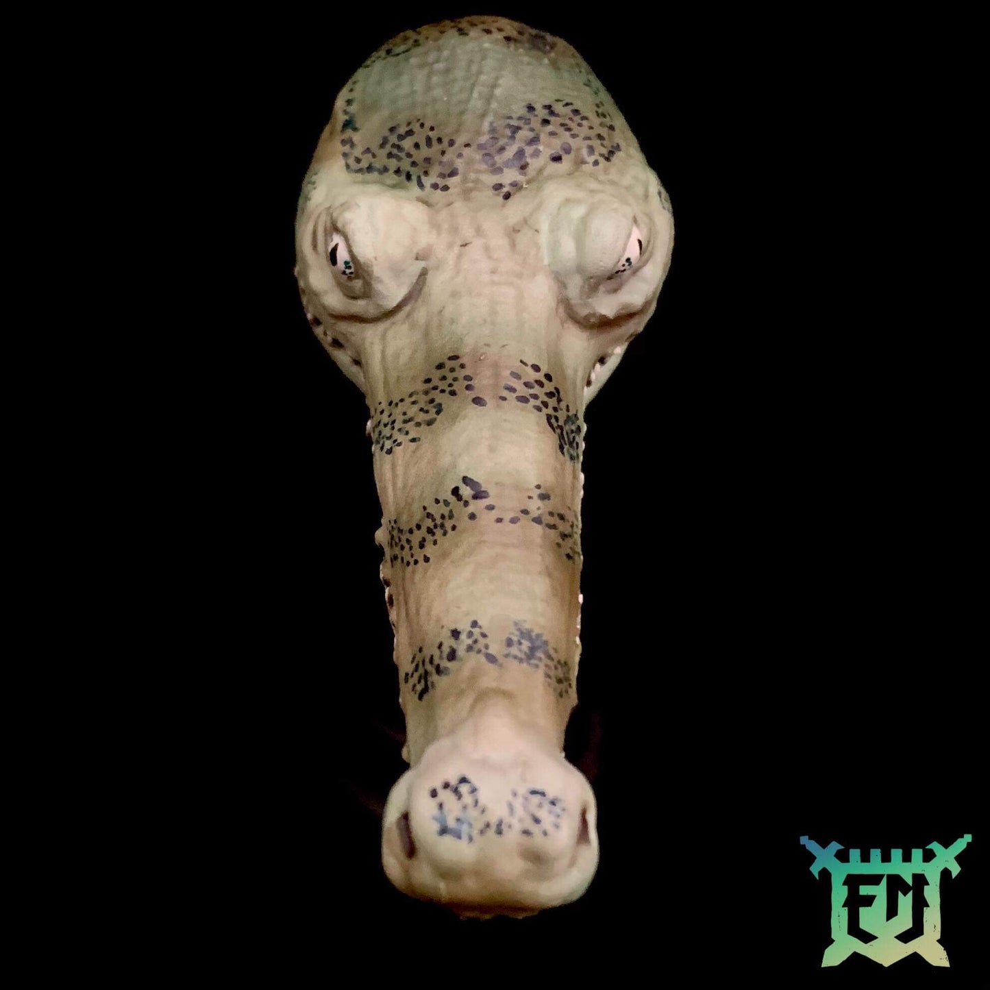 Gharial Head Unpainted
