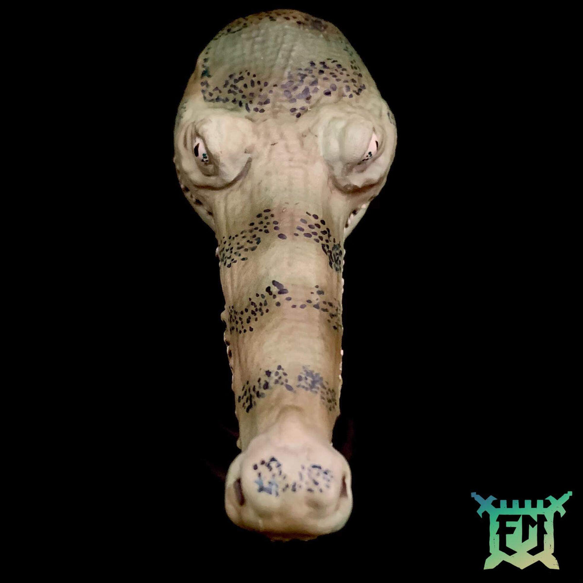 Gharial Head Unpainted