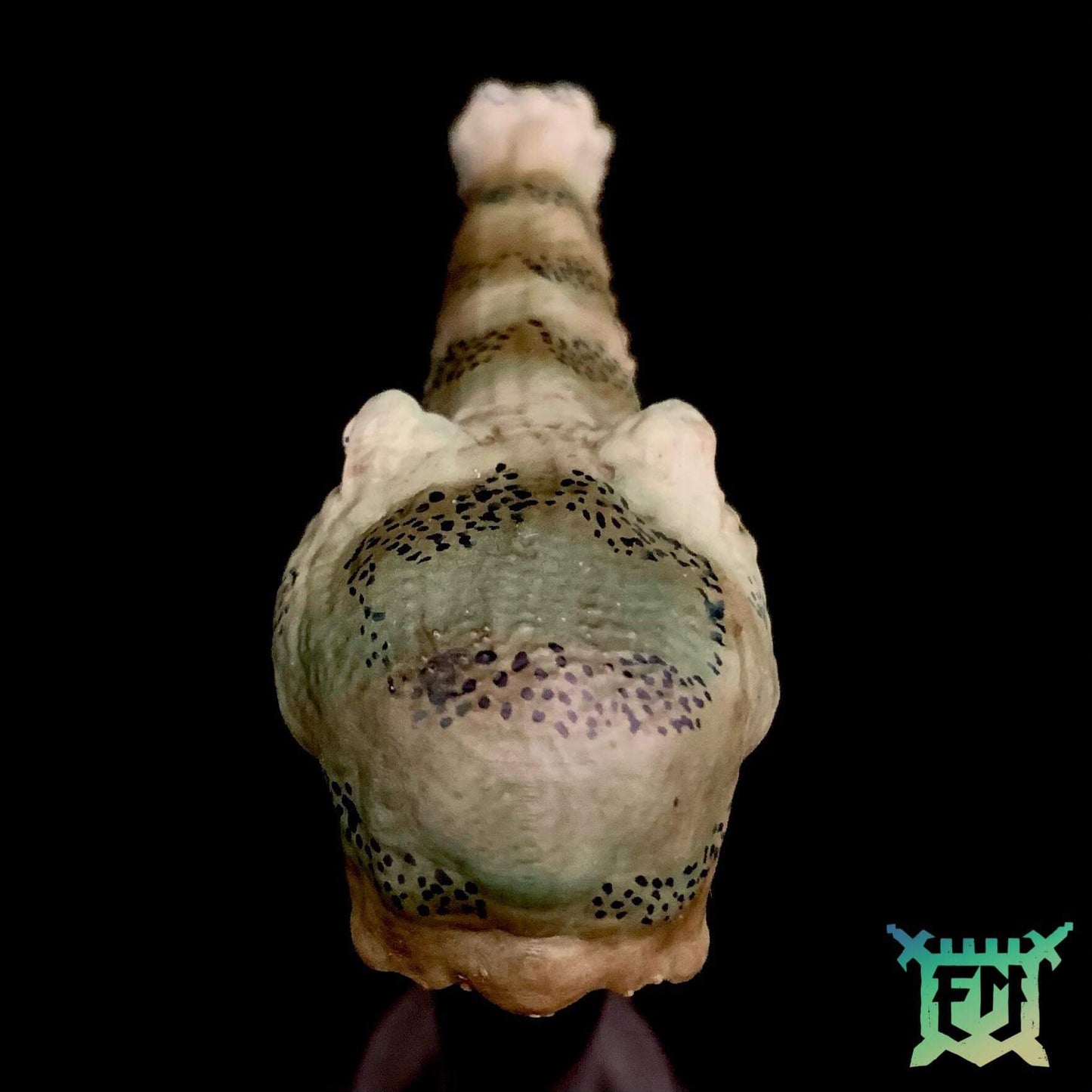 Gharial Head Unpainted