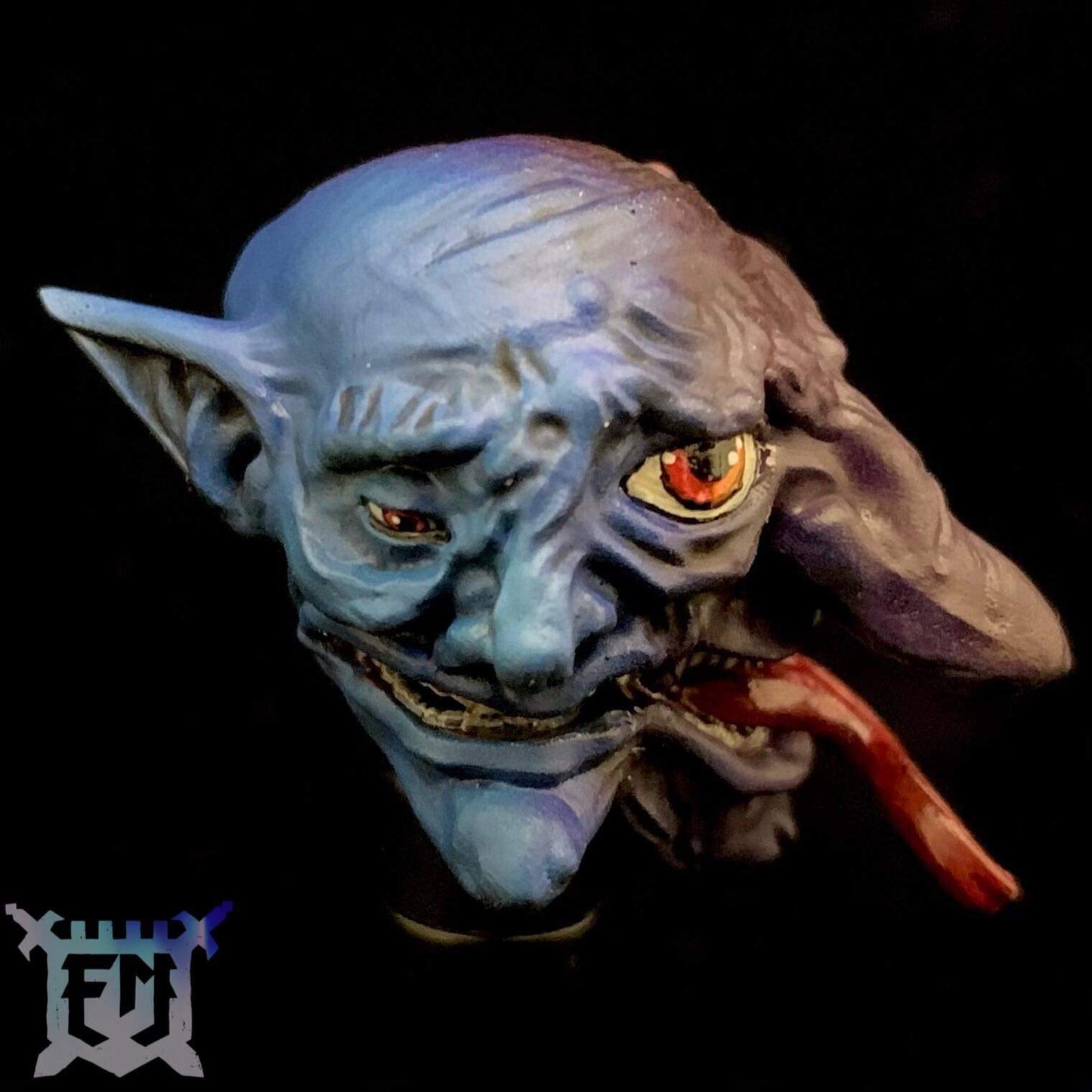 Chag & Chog Goblin Head Unpainted