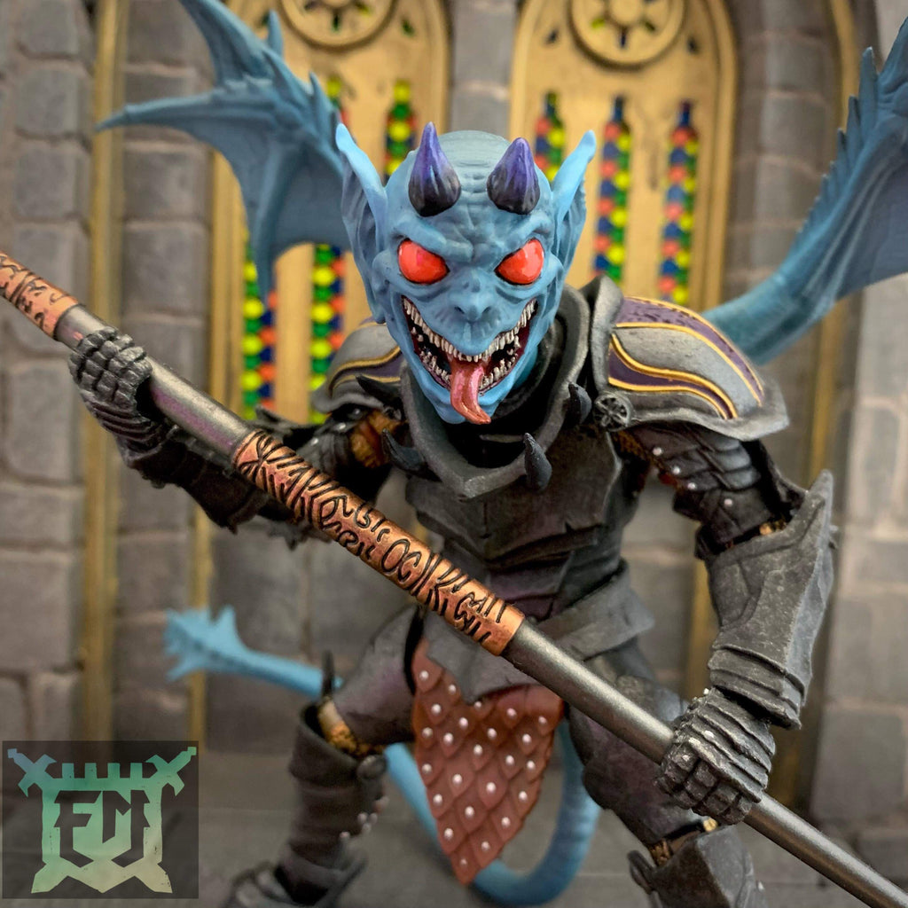 Gornexoth Demon Goblin Head Unpainted
