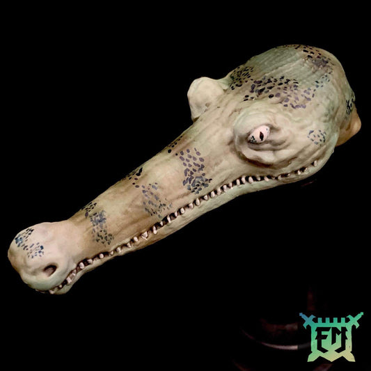 Gharial Head Unpainted